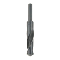1 keping bit gerudi dengan batang berkurang daripada keluli tinggi (21β28 mm) β 21 mm