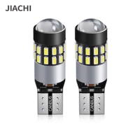 Jiachi 2pcs T10 LED W5W Light 12-24V Car Truck Bulb Canbus No Error 2016 30SMD For Interior Signal Lamp Map Dome Diode 12V