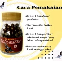 DOPING JAMU PIL MERPATI GETAKAN RAJA LANGIT (150butur) DOPING MERPATI GETAKAN BIKIN MERPATI BETAH TE