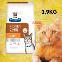 Stock Available Hill's Prescription Diet k/d Kidney Care Dry Cat Food 3.9kg