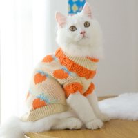 貓咪衣服冬季保暖幼貓防掉毛寵物冬裝布偶貓英短小貓毛衣【不二雜貨】