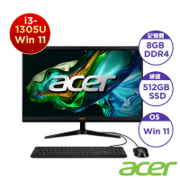 Acer 宏碁 C24-1800 24型AIO電腦(i3-1305U/8G/512GB/Win11)