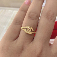 Cincin cc polos 1 gram emas muda
