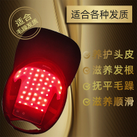 [Trend] Three-Band LED  hair generator   Blue Light Infrared Physiotpy Hair Care Helmet Portable Red