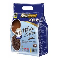 Nutrigold 諾思樂 3合1 即沖白咖啡-原味特濃口味 30gx15包 (馬來西亞製造)(Exp: May-16-2027) 