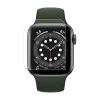 【o-one台灣製-小螢膜】Apple Watch 6/Apple Watch SE 44mm全膠螢幕保護貼 兩入組(曲面 軟膜 SGS 自動修復)