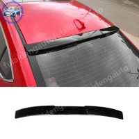 For Mazda 3 Axela Sedan 2014-2018 2015 2016 2017 2018 ABS Chrome Rear Window Roof Lip Spoiler Visor Wing Car Accessories