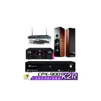 【金嗓】CPX-900 K2R+FNSD A-480N+ACT-8299PRO++TDF K-105(4TB點歌機+擴大機+無線麥克風+喇叭)