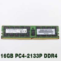 1 pcs For MT RAM 16G RDIMM DDR4 ECC Memory 16GB 2RX4 PC4-2133P 2133