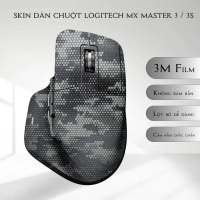 Skin Miếng dán trang trí 02  cho chuột máy tính Logitech MX Master 3/3S 3M chống xước chống thấm bảo