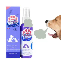 Breath Spray For Dogs Dog Mouth Freshener Spray Dog Mouth Wash Dog Dental Rinse 30ml Cat Dental Care Bad Breath Cat Supplies