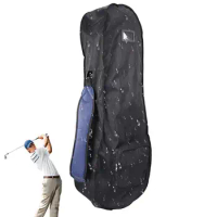 Golf Bag Rain Hood Waterproof Hood For Golf Club Bag Rain Protection Cover Golf Bag Travel Cover Golf Cart Accessories