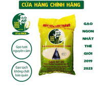 Gạo ST25 Ông Cua Thượng Hạng - Túi 5kg ( Gạo st25 chính hãng - có tem chống hàng giả) - date mới