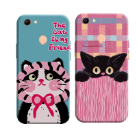 Case COMPATIBLE FOR OPPO F7 / F5 Youth - Softcase Silikon Karakter - Anti Slip
