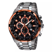 Casio Jam Tangan Pria Casio Edifice EF-539D-1A5VUDF Chronograph Black Dial Stainless Steel Band