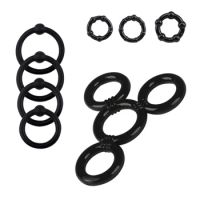 Soft Silicone Cock Ring Stretchy Penis Rings for Lasting Longer Harder for Stron 85WE