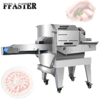 Cooked Meat Slicing Machine Heavy Duty Stainless Steel Commercial Full Automatic Cooks Meat Slicer Meat Processing Machinery
