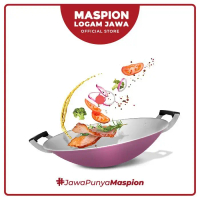 PROMO!! Wajan Penggorengan Maspion Clarita Wok 33cm Wajan Maspion Penggorengan - PACKING NORMAL