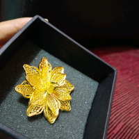 Bros bunga lapis emas 24k/bros hijab/bros sultan.