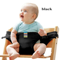 Baby Dining Belt Safety Seat Portable Baby Dining Chair Auxiliary Belt Foldable Baby Feeding Aid