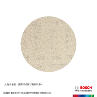 【BOSCH 博世】超耐久圓型黏扣集塵砂紙(M480 125mm 50張/盒)