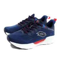 【LOTTO】LOTTO 慢跑鞋 運動鞋 深藍色 女鞋 LT3AKR8376 no102(慢跑鞋)