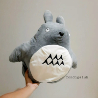 Boneka Totoro Abu Cute Size Besar 50 cm/ Boneka Totoro/ Boneka Jumbo