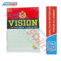 Buku Tulis Sekolah Campus Genius 42 Lembar [1 Pack/6 Buku] / Buku Tulis Boxy Genius notebooks / Buku