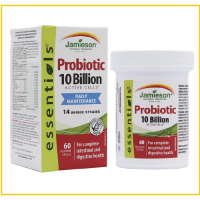 JAMIESON 健美生益生菌膠囊60粒 PROBIOTIC 10 BILLION 60 CAPSULES