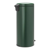【22%點數回饋】BRABANTIA PEDAL BIN NEWICO 松綠色 時尚腳踏式垃圾桶 30L #304088【限定樂天APP下單】