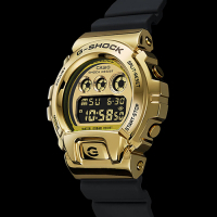 CASIO 卡西歐 G-SHOCK DW-6900 25周年金屬手錶 送禮首選 (GM-6900G-9)