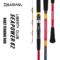 DAIWA 2022 Seapower 82 Fast Action One And A Half Sections Fuji Parts Sea Fishing Boat Fishing Rod In Coastal Waters Offshore