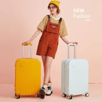 20/22/24/26inch Travel Suitcase on wheels trolley Luggage Women cabin rolling luggage set carry ons suitcase case fahsion