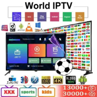 TV BOX Android IPTV BOX 4k UHD Delivery 2/4/6/8GRAM Black 2.4G/5G Global Delivery Europe France Spain US NA Mid-east