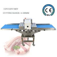 Stainless Steel Meat Slicer Commercial Electric Automatic Fresh Meat Slicer Meat Slicer Shredded Meat Machine