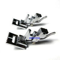 2 Sets Low Shank 9 Grooves Pintuck Presser Foot For Singer Brother Janome Kenmore
