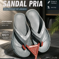 sandal jepit pria dewasa fladeo men sandal karet anti air dan ringan original matahari depstore