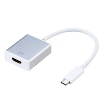 Free shipping USB3.1 Type-C to HDMI converter USB Type-c to hdmi HD video adapter cable