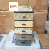 Laci Susun 5 Kecil Hawaii / Laci Mini / Mini Container / Laci Plastik