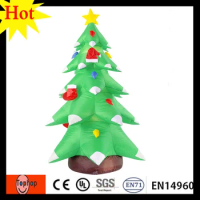 6m 20ft manufacturer large inflatable led christmas tree light decorations 420D Oxford