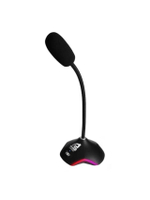 ไมโครโฟน (สีดำ, ไฟ RGB) รุ่น MP-702