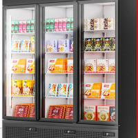 Durian Beef Freezer Vertical Freezer Quick Frozen Low Temperature Refrigerator Steak Food Preservation Cabinet