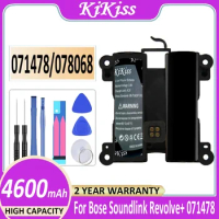 4600mAh KiKiss Battery 071478 078068 for Bose Soundlink Revolve+ 071478 Portable Speaker Bateria