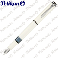 Pelikan 百利金 M205 白鋼筆(送原廠4001大瓶裝墨水)