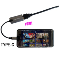 HDMI to Type C Video Capture Cards Game Box Surveillance DVR TV Box Mobile Phone Smartphone Display Capture Cards Video Grabber