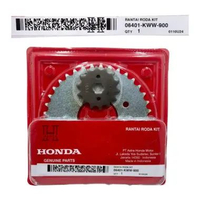 GIR SET RANTAI RODA DRIVE CHAIN KIT BLADE REVO 110 06401-KWW-900 AHM HGP