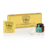 【TWG Tea】玫瑰芬香茶茗茶禮物組(手工純棉茶包 15包/盒+果醬+計量銀匙)