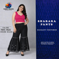 SHARARA PALAZZO PANTS BY FABRIC HEAVEN - RAYON FABRIC