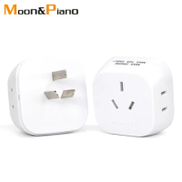 1PCS US To AU Plug Converter Travel Adapter 4 Port Socket Power Plug Wall Charger Outlet 3 Copper Pin Safe Electrical Sockets