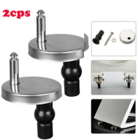 2pcs Toilet Seat Hinge To Top Close Soft Release Quick Heavy Duty Toilet Kit For Most Standard Toilet Seats With Top Fix Hinge